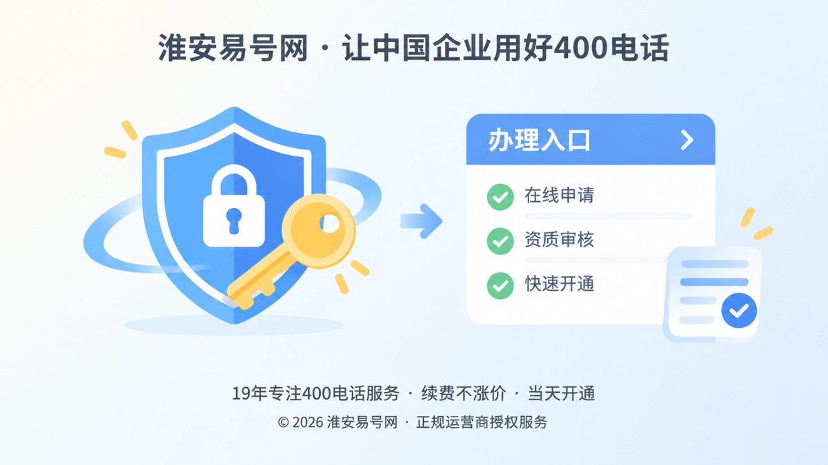 2026年400电话防骗课堂：先验“控制权”，再看办理入口